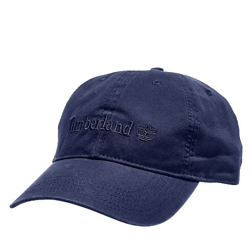 Cotton Canvas Bb Cap Self Backstrap - Peacoat