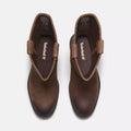 Brimfield Tall Pull On Boot - Dk Brn Suede