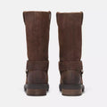 Brimfield Tall Pull On Boot - Dk Brn Suede