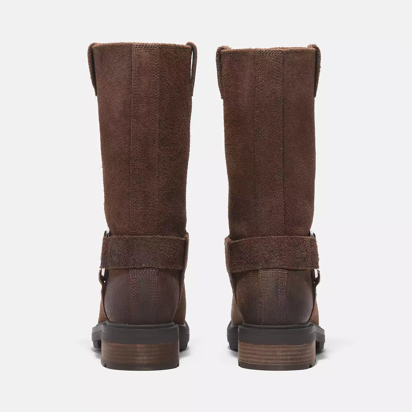 Brimfield Tall Pull On Boot - Dk Brn Suede