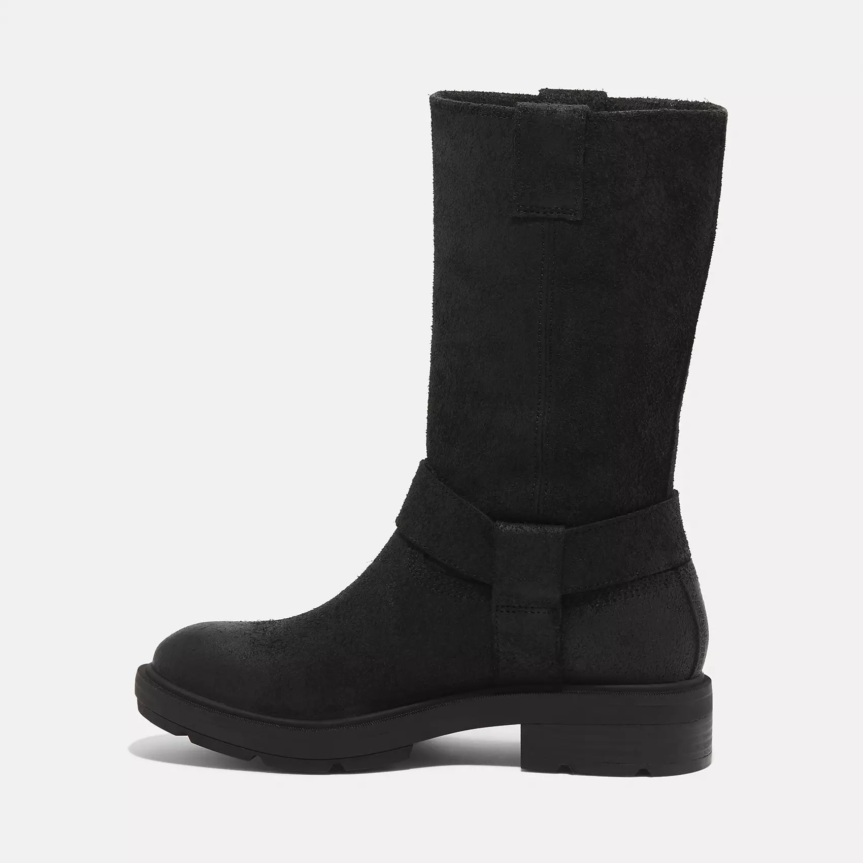 Brimfield Tall Pull On Boot - Svart Mocka