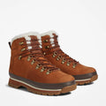 Euro Hiker Waterproof Fur-Lined Boot - Saddle Nubuck