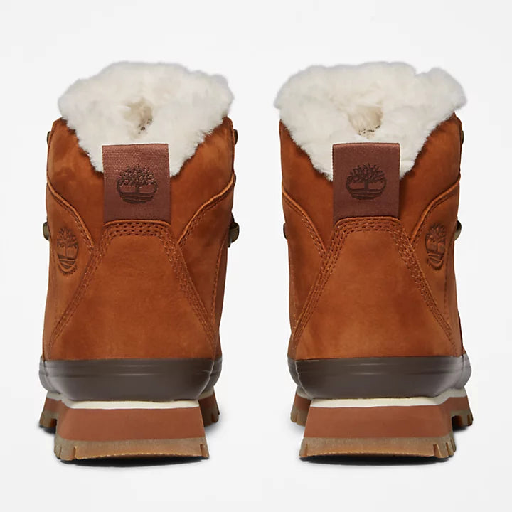 Euro Hiker Waterproof Fur-Lined Boot - Saddle Nubuck