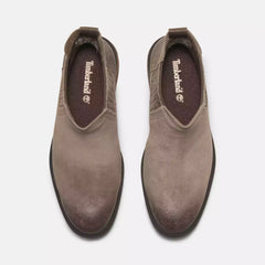 Brimfield Mid Chelsea Boot - Md Brown Suede