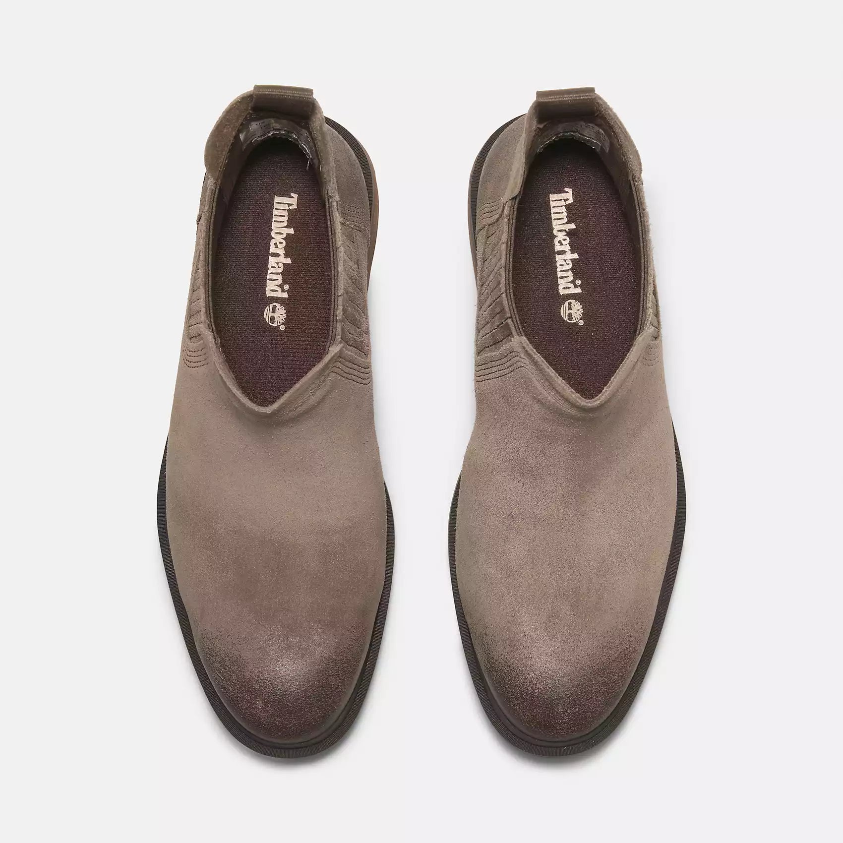 Brimfield Mid Chelsea Boot - Md Brown Suede