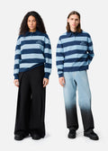 Frey Polo Sweater - Marinblå/Ljusblå