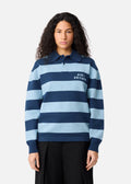 Frey Polo Sweater - Marinblå/Ljusblå