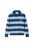 Frey Polo Sweater - Marinblå/Ljusblå