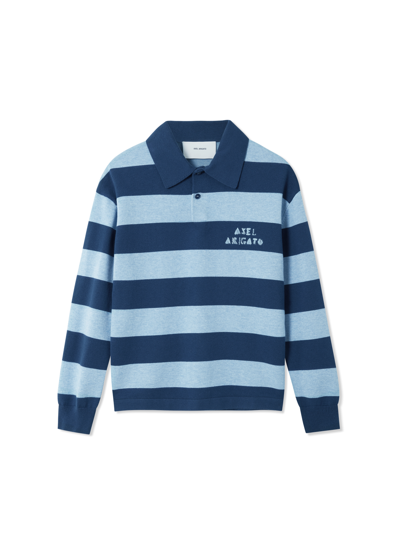 Frey Polo Sweater - Marinblå/Ljusblå