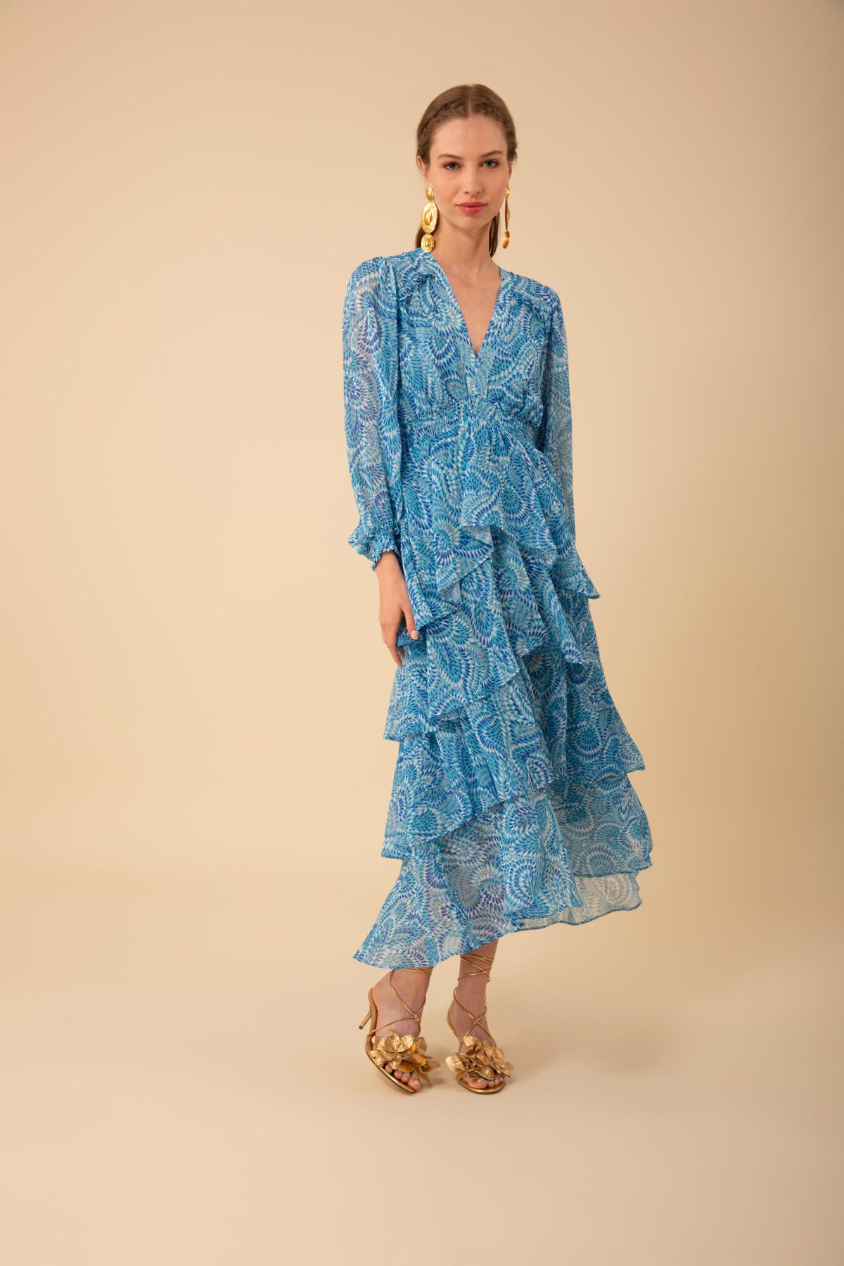 Amaya Dress - Blue