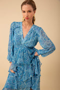Amaya Dress - Blue