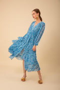 Amaya Dress - Blue