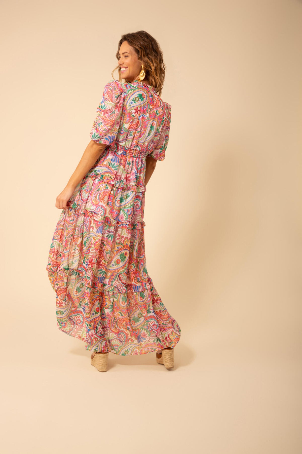 Rosalie Long Dress - Pink