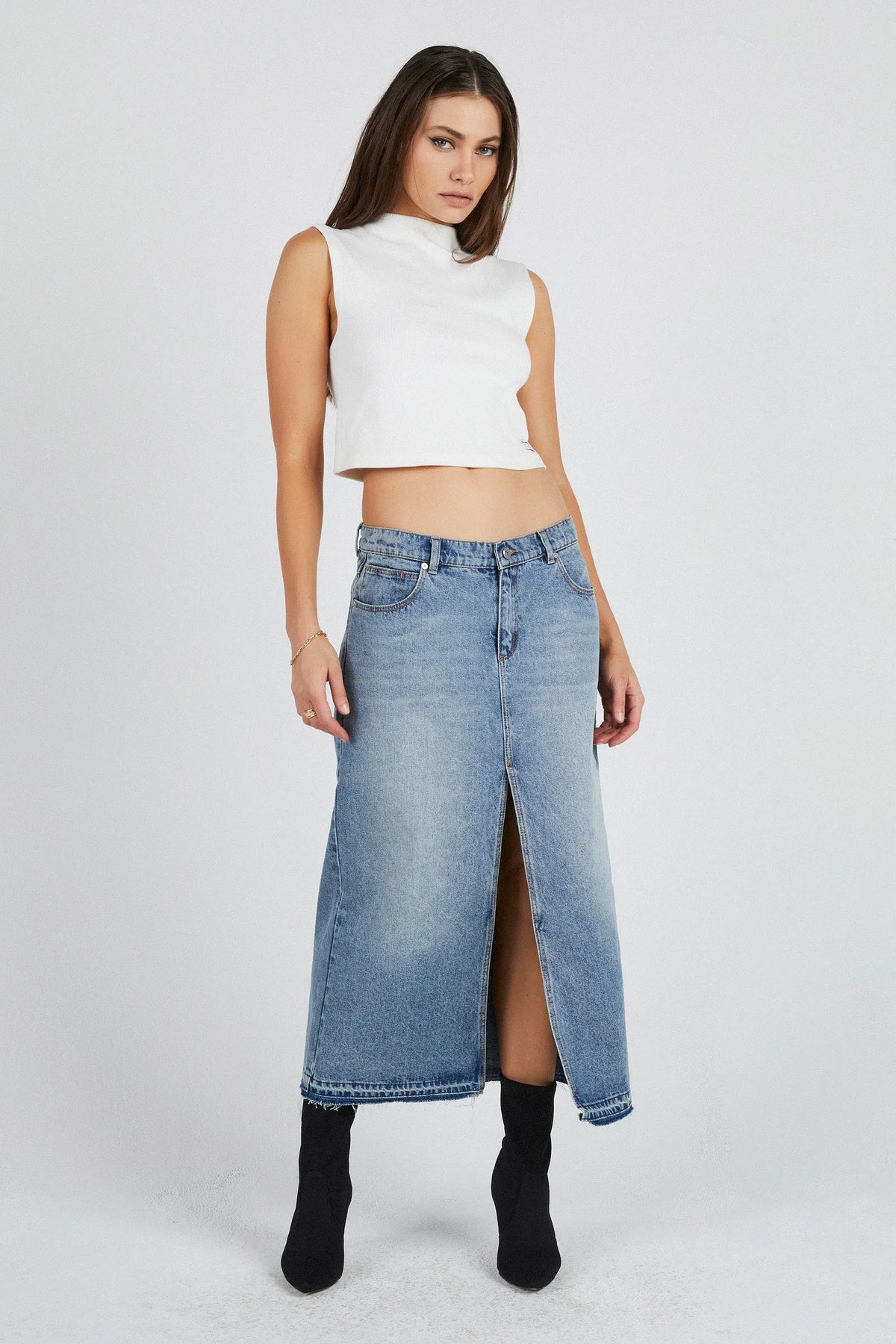 99 Maxi Skirt Lulamid - Vintage Blue