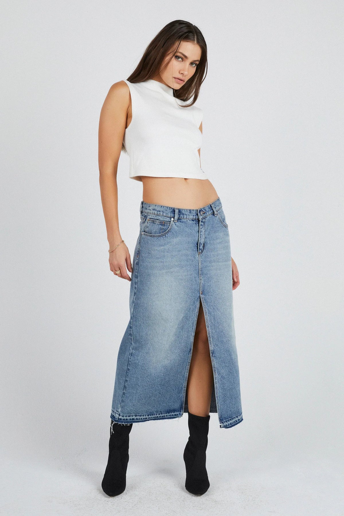 99 Maxi Skirt Lulamid - Vintage Blue