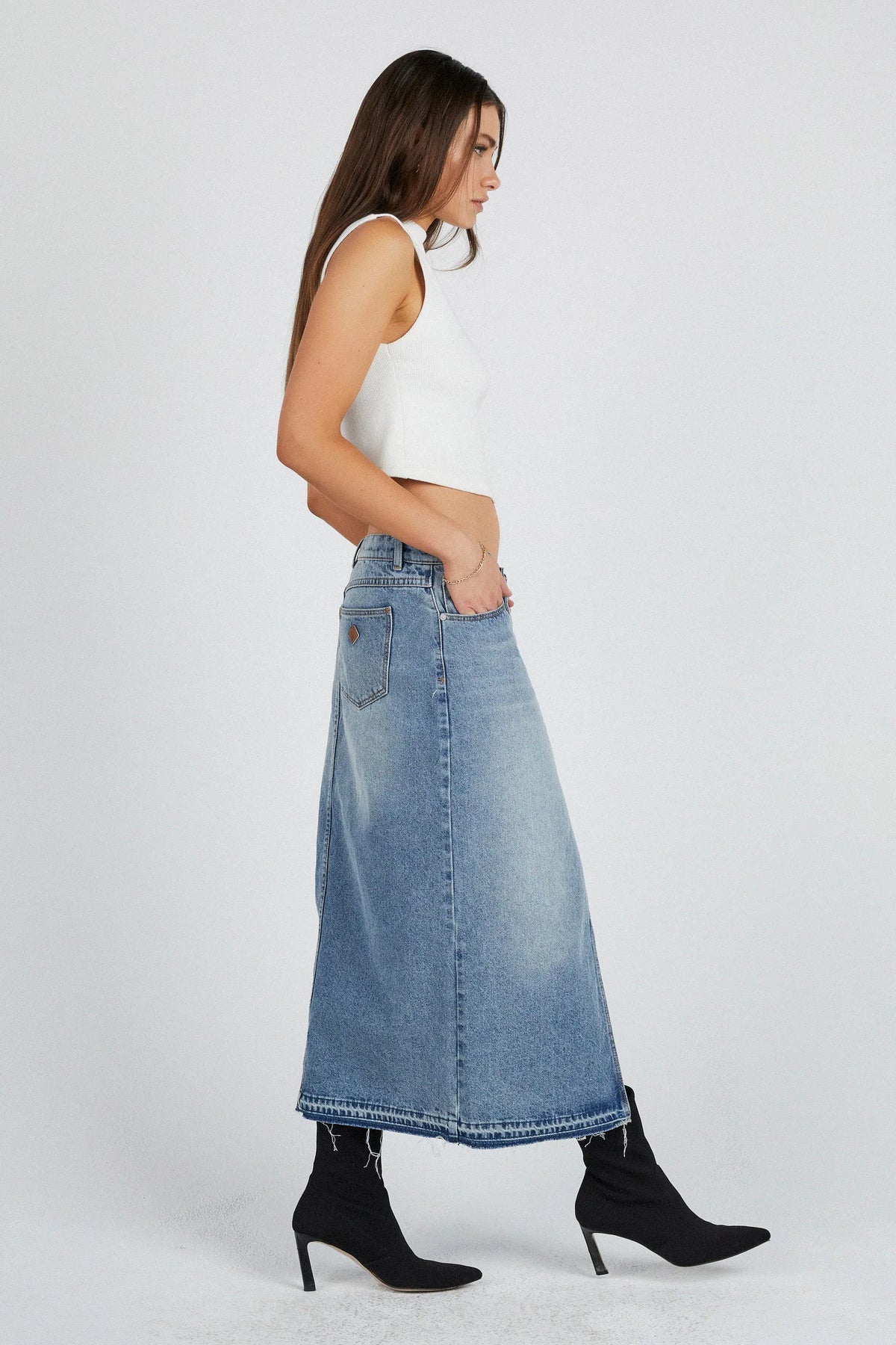 99 Maxi Skirt Lulamid - Vintage Blue