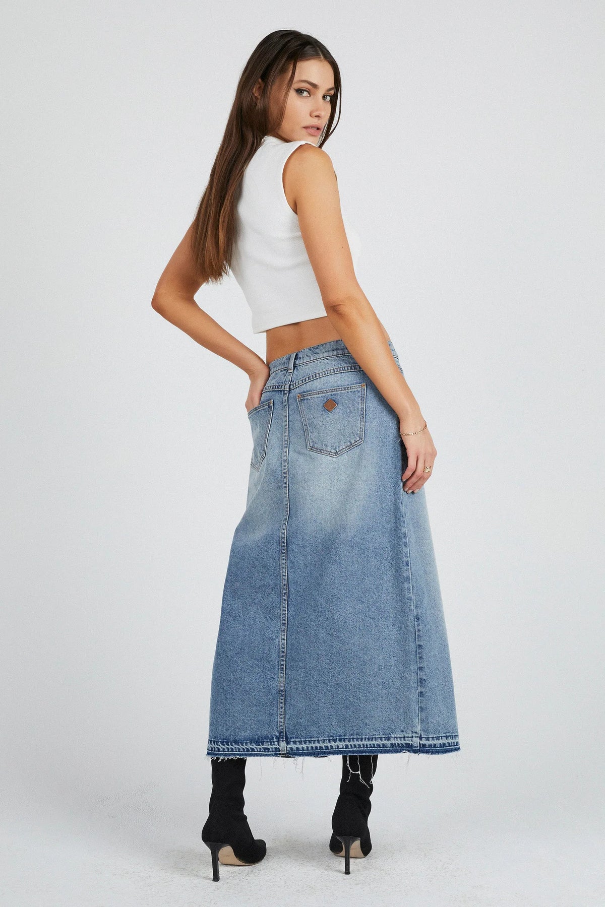 99 Maxi Skirt Lulamid - Vintage Blue