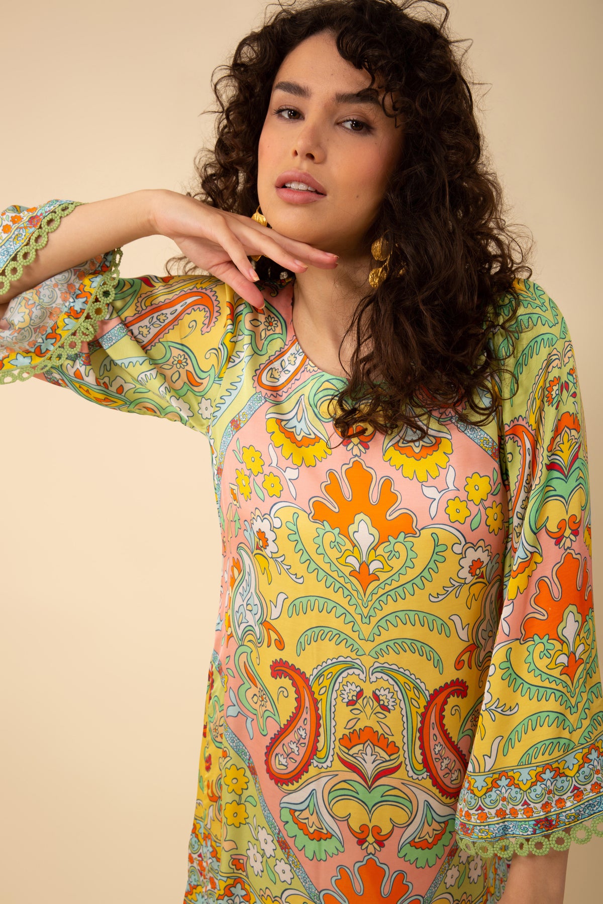 Amira Dress - Green