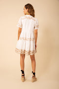 Teagan Linen Dress - Ivory