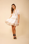 Teagan Linen Dress - Ivory