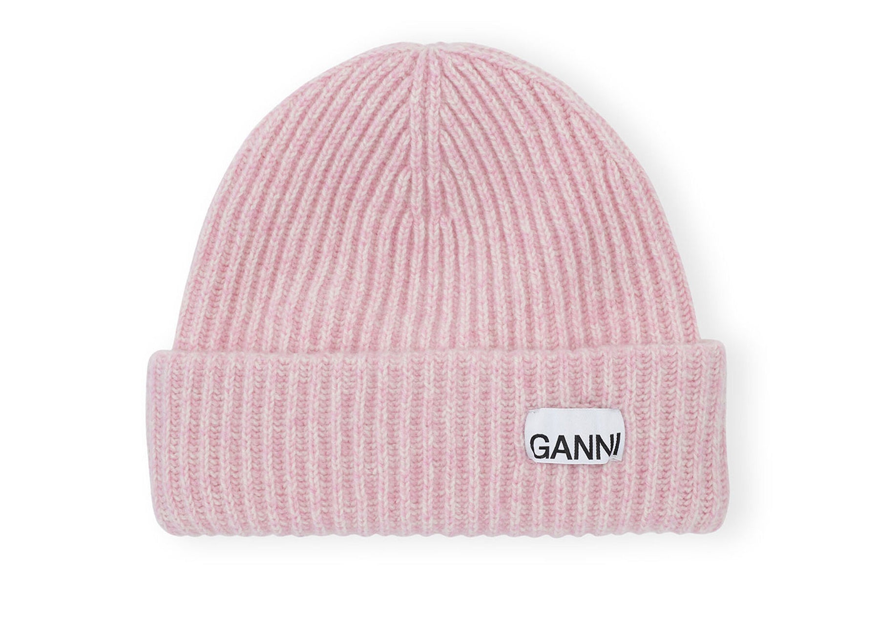 Ganni Structured Rib Beanie - Lilac Sachet