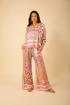 Alayah Top Silk-Viscose - Ivory