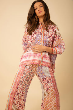 Winter Pants Silk-Viscose - Ivory