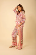 Winter Pants Silk-Viscose - Ivory