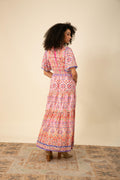 Alexis Long Dress - Pink