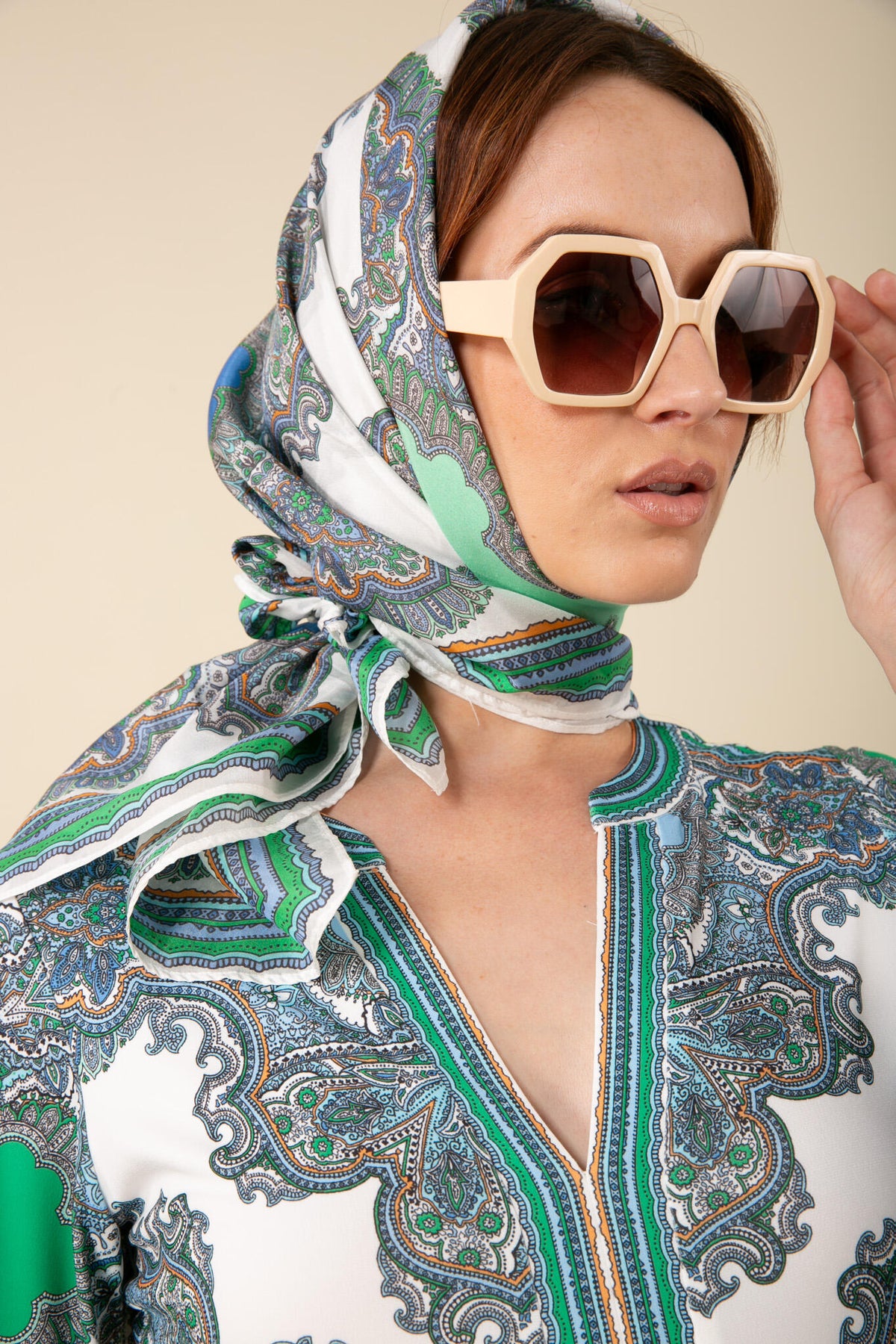 Maddison Scarf - Blue