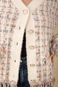 Jimena Cardigan - Ivory