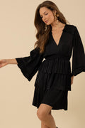 Esmeralda Dress Solid - Black