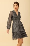 Bianca Dress - Silver