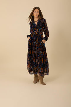 Alexa Dress Long - Black