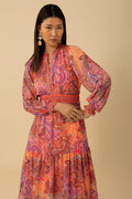 Shelby Long Dress - Rosa