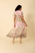 Haley Long Dress - Rosa