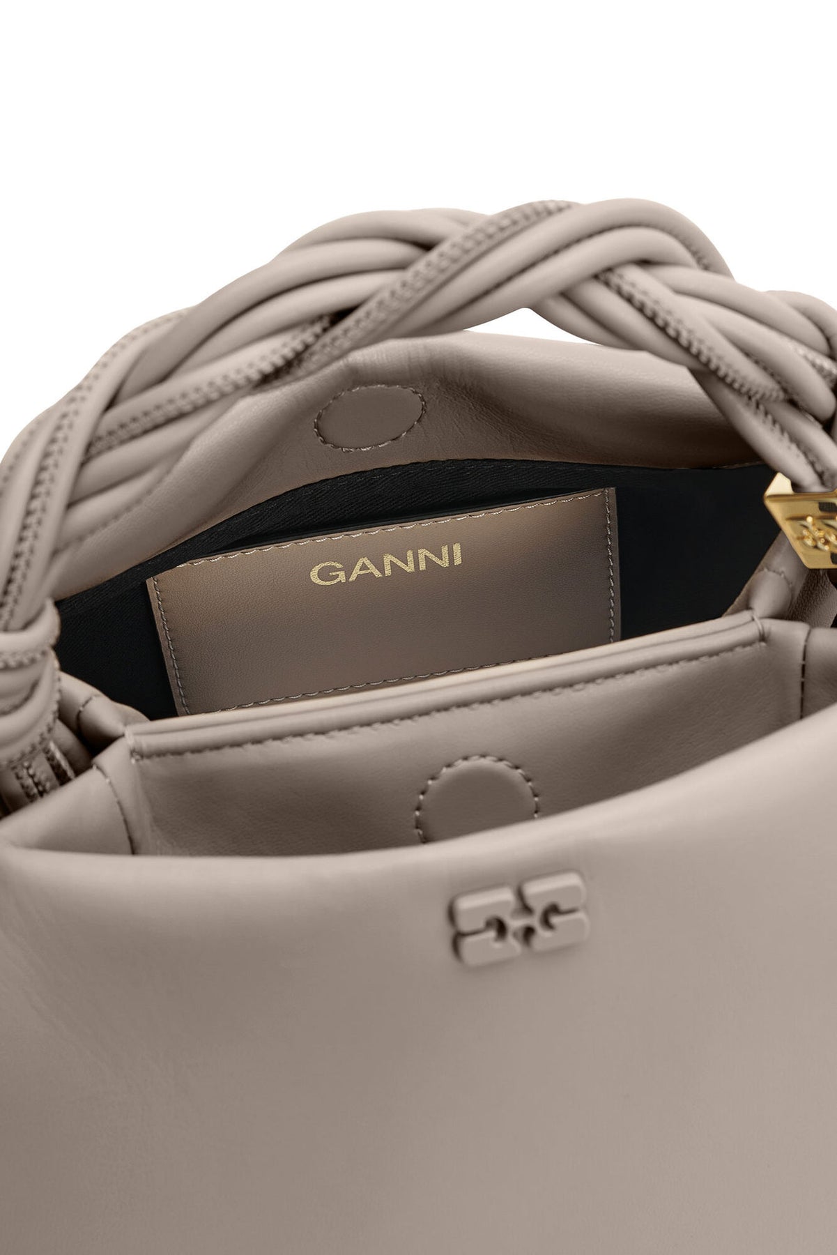 Ganni Bou Bag Small - Oyster Gray
