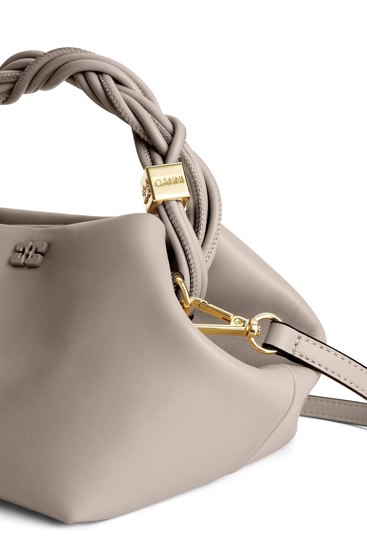 Ganni Bou Bag Small - Oyster Gray