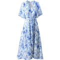 Emmalyn Long Dress - Blå