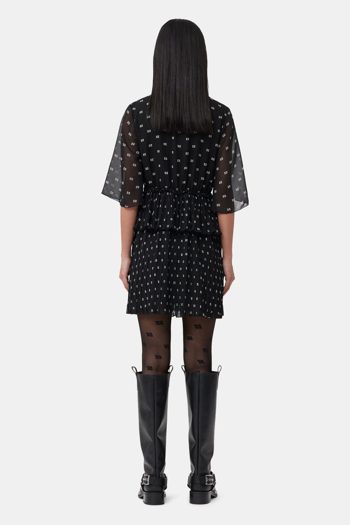 Butterfly Lace Tight - Svart