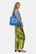 GANNI Large Easy Shopper Denim