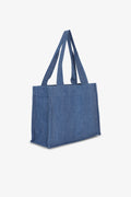 GANNI Large Easy Shopper Denim