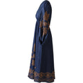 Paulina Cotton Dress - Navy