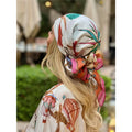 Leilany Silk Scarf - Vit