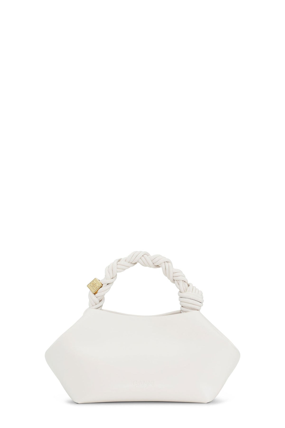 Ganni Bou Bag Small - Egret