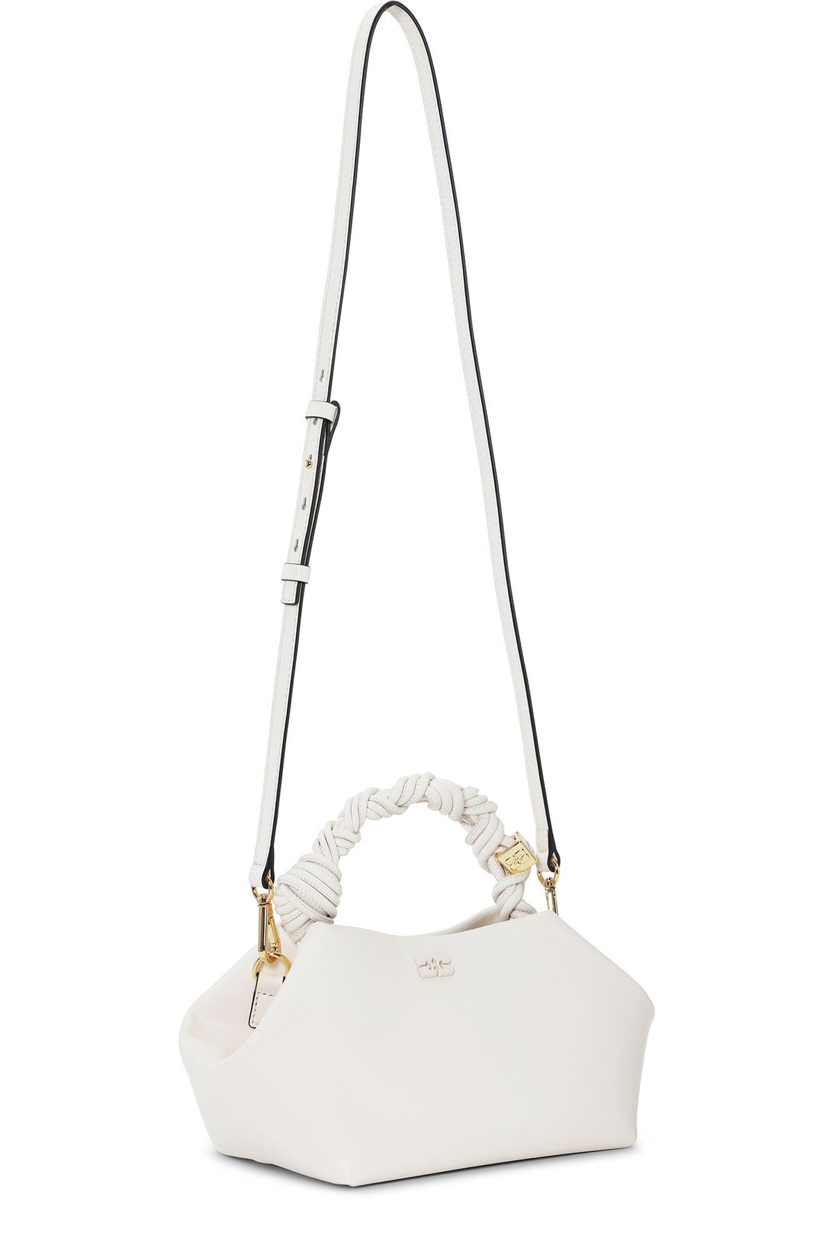 Ganni Bou Bag Small - Egret