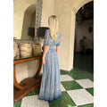 Ellison Dress - Blå