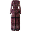 Marisol Dress - Vinröd