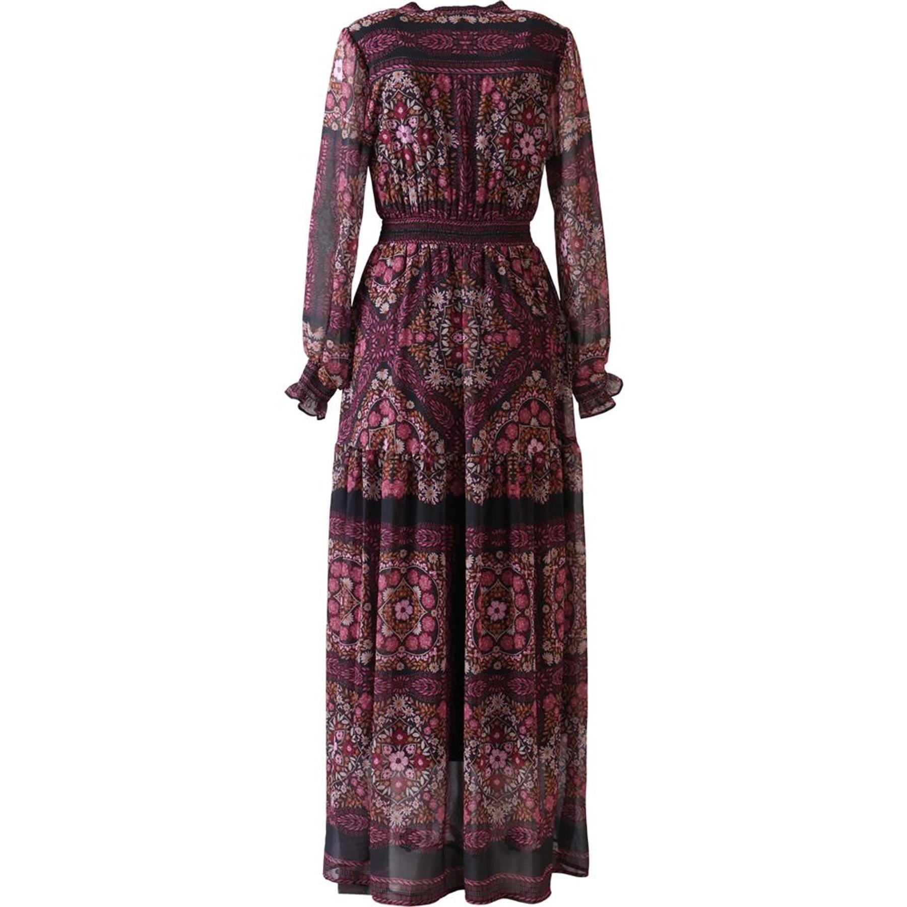 Marisol Dress - Vinröd