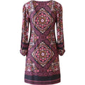 Malayah Dress - Vinröd